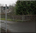 Pontypridd Circular Walk signpost in Treforest