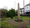 Grade II listed Crawshay Obelisk in Treforest