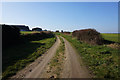 Farfield Road towards Upper Hiendley Farm