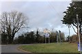 Wellesbourne Road at the junction with Fosse Way