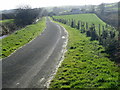 View SSW along the Newry Canal towpath