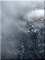 London Bridge railway station from the air