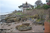 ST4476 : Coastal house near Black Nore by David Martin