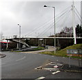 Puddlers Bridge over the A4060, Pentrebach