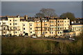 Evening light on houses in Sion Hill