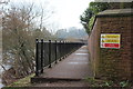 Riverside walkway, Usk