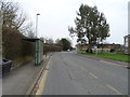 Bus stop and shelter on Burton Road, Cottingham