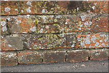 SK7119 : Benchmark on north parapet of bridge taking Melton Road over stream by Roger Templeman