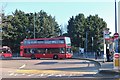 Bus terminus at Chingford Station