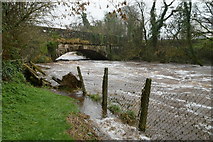 H4969 : Raised water level at Camowen River by Kenneth  Allen