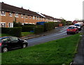 Houses on the east side of Trinity Road, Pontnewydd, Cwmbran