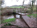 Pompren ger Cilyrychen / Footbridge near Cilyrychen