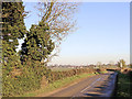 Patshull Road west of Pattingham in Staffordshire