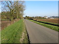 Little Grimsby Lane approaching Glebe Farm