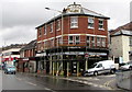 Scaffolding on Victoria Buildings, Troedyrhiw