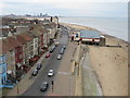 NZ6025 : Newcomen Terrace and Redcar seafront by Malc McDonald