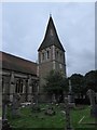 St Peter, Hersham: spire