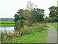 Footpath at the southern end of Talkin Tarn (2008)