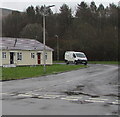 Old Duffryn direction sign, Pentrebach