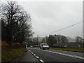 The A44 road at Llangurig