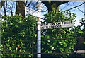 Direction Sign - Signpost on the B3356 in Chilcompton