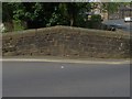 Old Boundary Marker by Padiham Road, on bridge over Sabden Brook