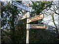 Old Direction Sign - Signpost by Passage Hill, Mylor Bridge