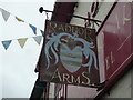 Sign at the Radnor Arms (New Radnor)