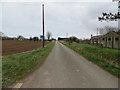 Ark Road near its junction with Donna Nook Road