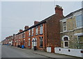 Terraced housing on Ryde Street, Hull