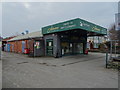 Drive-in dry cleaners on Clough Road (A1165), Hull