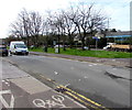 Cycle crossing in Haverfordwest