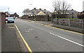 North along Back Lane, Haverfordwest