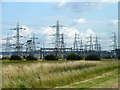 Electrical distribution part of Tilbury power station