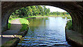 Canal north of Barlaston in Staffordshire