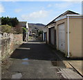 A back lane in Machen 