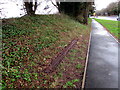 Metal girder alongside Cwmbran Drive, Cwmbran