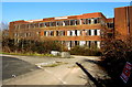 Derelict factory in Abercanaid