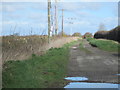 TA0953 : Foston  Lane  (track)  going  north  from  Nth  Frodingham by Martin Dawes
