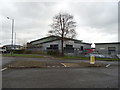 Industrial building on Knights Way, Shrewsbury