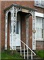 Filigree porch, 138 London Road, Gloucester