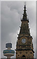 The tower of the former Metropolitan Buildings