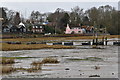 Cottages on the shore at Pinmill