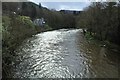 SH7955 : Afon Conwy in flood (2) by Richard Hoare