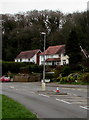 Pedestrian refuge, Caerphilly Road, Bassaleg