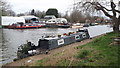 Looking across the Thames at Laleham