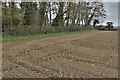 Ayot St. Peter: A ploughed field