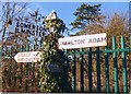 Old Direction Sign - Signpost by Top Road, Charlton Mackrell