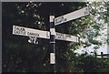 NY5057 : Old Direction Sign - Signpost by How Street, Hayton by Milestone Society