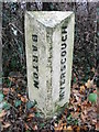 Old Boundary Marker by the A6, south of Myerscough Cottage